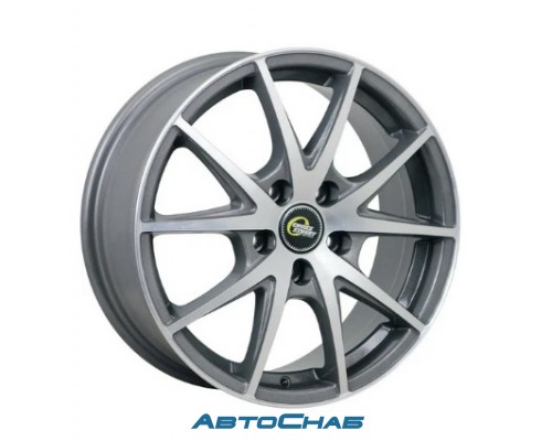 Диск CROSS STREET CR-17 6.5x16 5x114.3 ET43 D67.1 GMF Диск CROSS STREET CR-17 6.5x16 5x114.3 ET43 D67.1 GMF