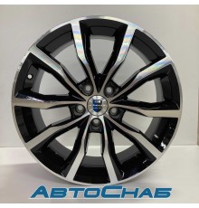 Диск 7.5x18 5x108 ET47 D60.1 K&K Портер (КС906) Алмаз черный