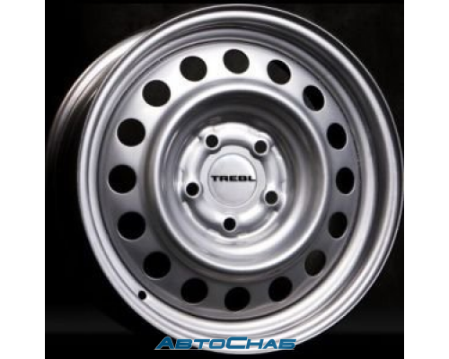 Диск штампованный TREBL 6.0x15 5x139.7 ET40 D98.6 64G48L_P Silver
