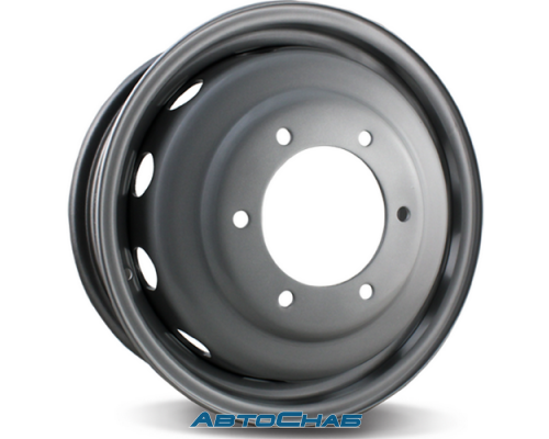 Диск 5.5x16 6x180 ET109.5 D138.8 Ford Transit серебро (ТЗСК) Диск 5.5x16 6x180 ET109.5 D138.8 Ford Transit серебро (ТЗСК)