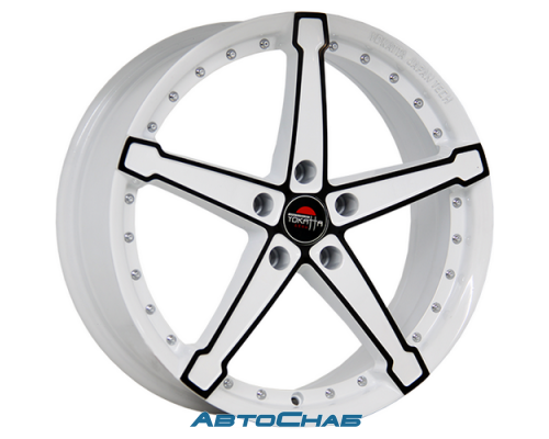 YOKATTA MODEL-10 6x15 4x100 ET 48 DIA 54.1 (W+B) YOKATTA MODEL-10 6x15 4x100 ET 48 DIA 54.1 (W+B)