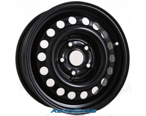 Диск 6.5x16H2 5x112 ET50 d57.2 SKODA Octavia черный (ТЗСК)