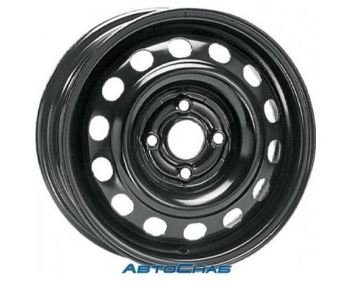 Диск 6.5Jx16H2 4x100 ЕТ41 d60.1 LADA X-Ray черный (ТЗСК) 