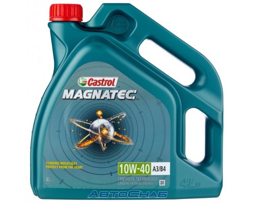 Полусинтетическое моторное масло Castrol Magnatec 10W-40 A3/B4 SL/CF 4л. 
