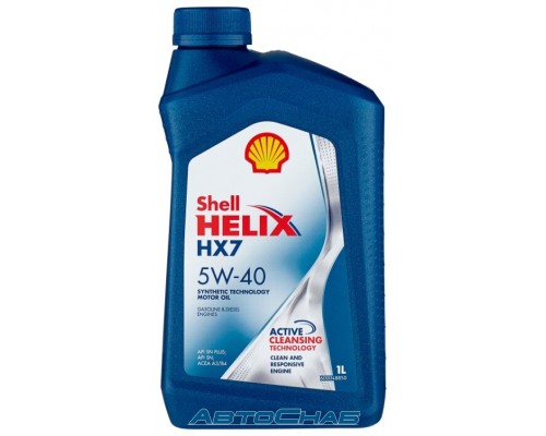 Полусинтетическое моторное масло Shell Helix HX7 5W-40 1л. Полусинтетическое моторное масло Shell Helix HX7 5W-40 1л.