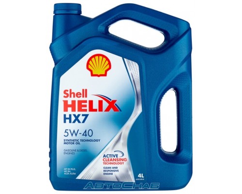 Shell Helix HX7 10W40 SN/CF 4л