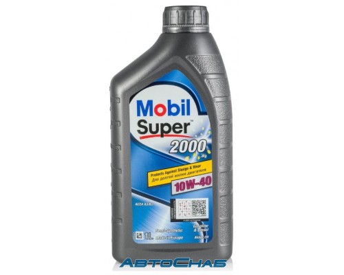 Полусинтетическое моторное масло Mobil Super™ 2000 X1 10W-40 1л. 