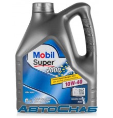 Полусинтетическое моторное маслоMobil Super™ 2000 X1 10W-40 4л.