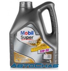 Mobil Super 3000 FE 5W30 SL/SN/CF 4л