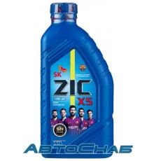 Моторное масло ZIC X5 10W-40 (A 10W-40) 1л.